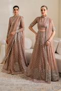 IZNIK Chinon Vol-02 Embroidered Net 3Pc Suit CC-43 - House Of Hania