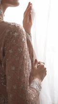 IZNIK Chinon Vol-02 Embroidered Net 3Pc Suit CC-43 - House Of Hania