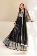 IZNIK Chinon Vol-02 Embroidered Net 3Pc Suit CC-50 - House Of Hania