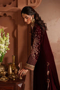 IZNIK | Raagni Velvet Formals | IV-55 Embroidered Velvet - House Of Hania
