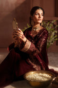 IZNIK | Raagni Velvet Formals | IV-55 Embroidered Velvet - House Of Hania