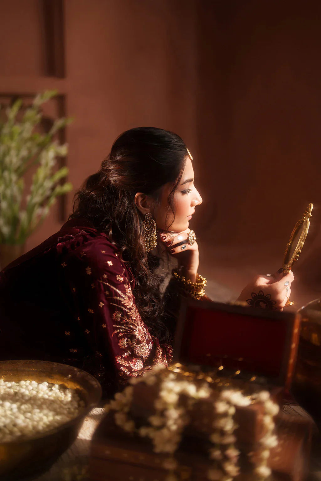 IZNIK | Raagni Velvet Formals | IV-55 Embroidered Velvet - House Of Hania