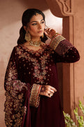 IZNIK | Raagni Velvet Formals | IV-55 Embroidered Velvet - House Of Hania