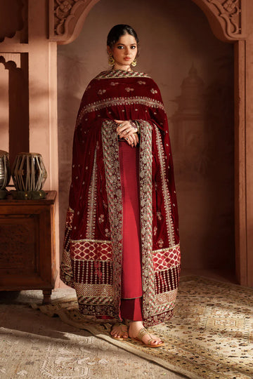 IZNIK | Raagni Velvet Formals | IV-56 Embroidered Velvet - House Of Hania