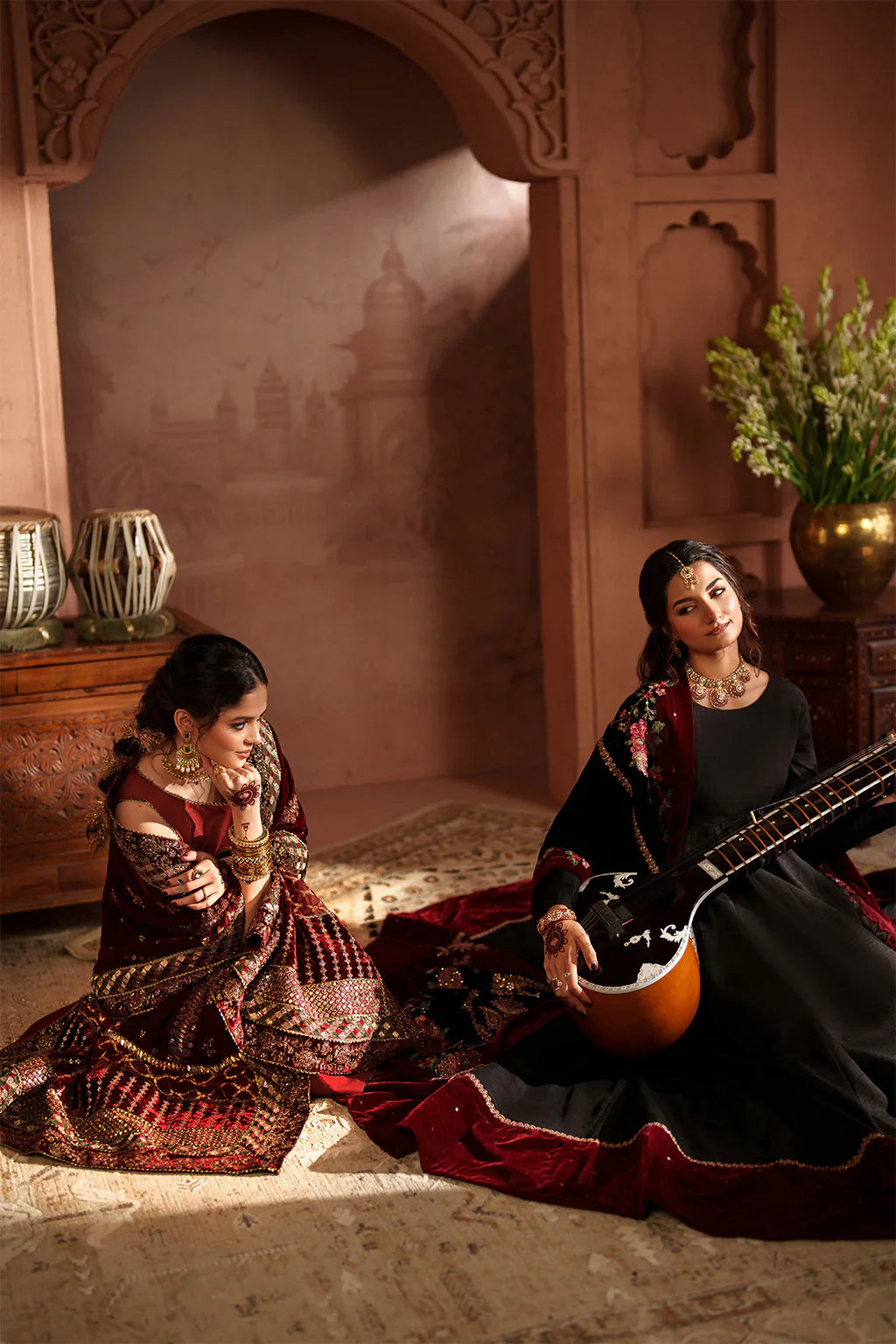 IZNIK | Raagni Velvet Formals | IV-56 Embroidered Velvet - House Of Hania