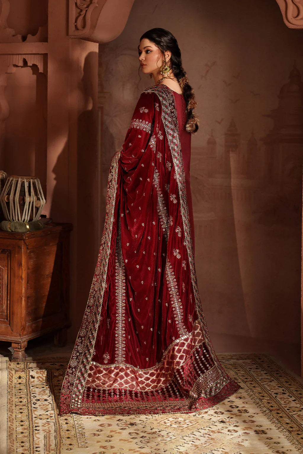 IZNIK | Raagni Velvet Formals | IV-56 Embroidered Velvet - House Of Hania
