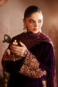 IZNIK | Raagni Velvet Formals | IV-57 Embroidered Velvet - House Of Hania