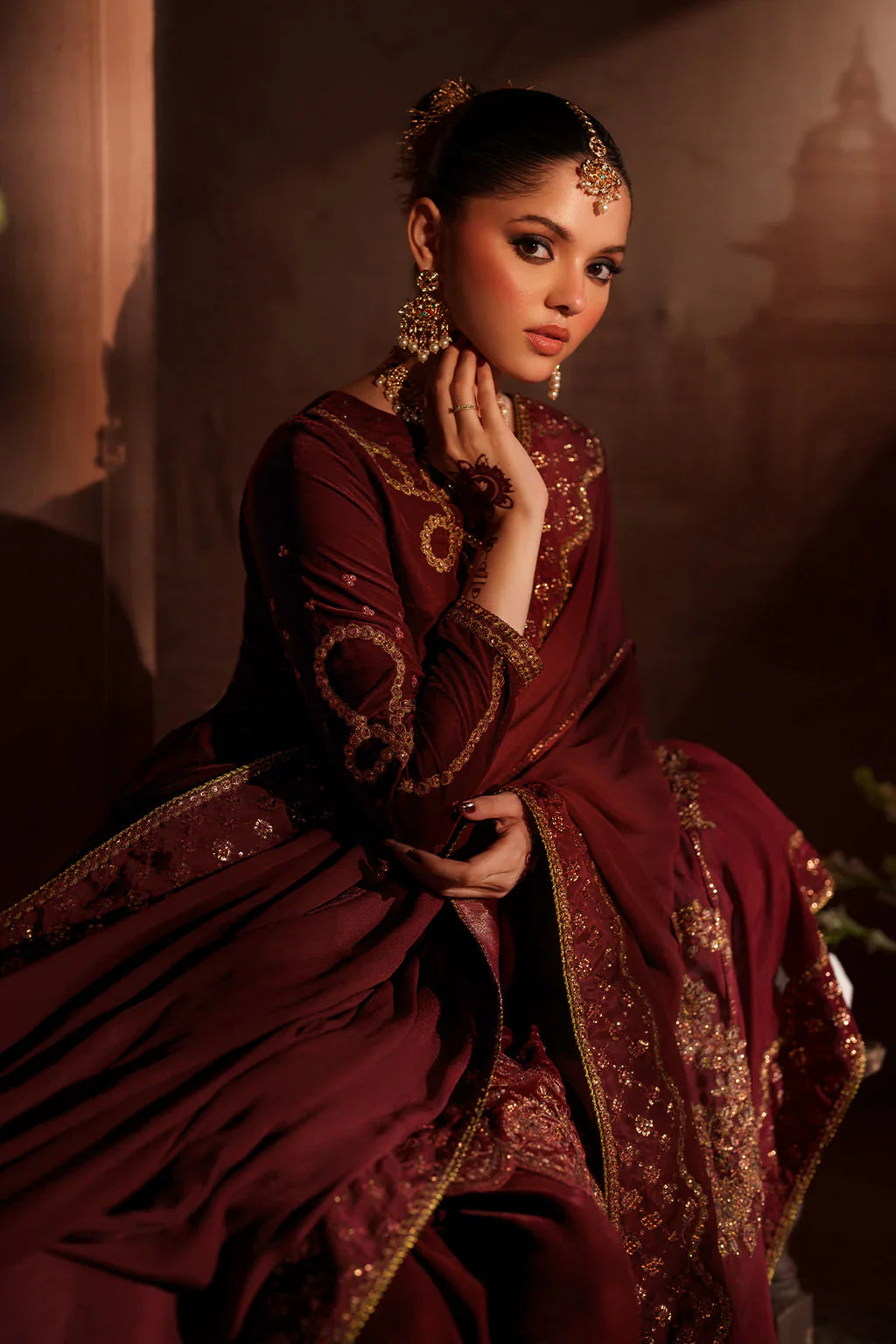 IZNIK | Raagni Velvet Formals | IV-58 Embroidered Velvet - House Of Hania