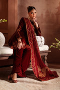 IZNIK | Raagni Velvet Formals | IV-58 Embroidered Velvet - House Of Hania