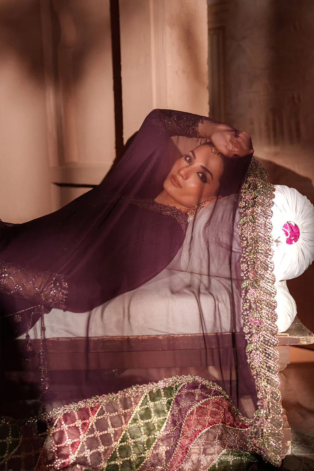 IZNIK | Raagni Velvet Formals | IV-61 Embroidered Velvet - House Of Hania