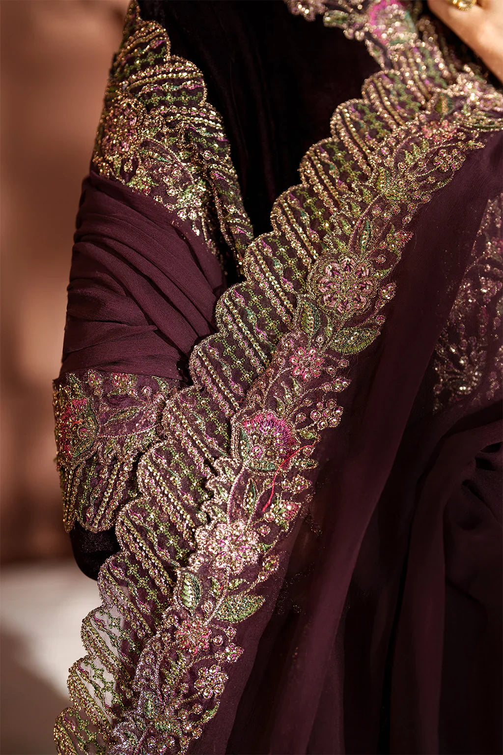 IZNIK | Raagni Velvet Formals | IV-61 Embroidered Velvet - House Of Hania
