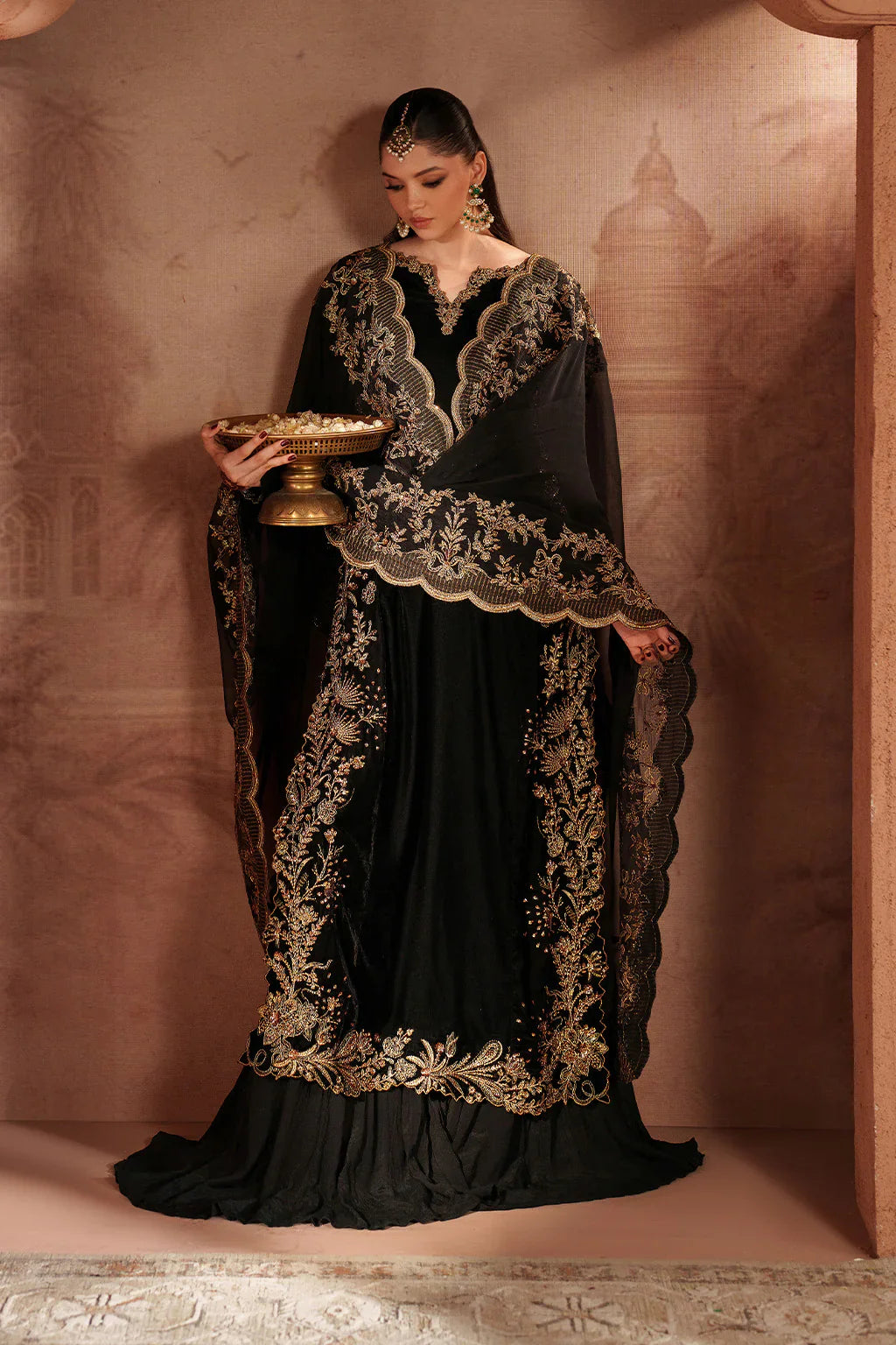 IZNIK | Raagni Velvet Formals | IV-62 Embroidered Velvet - House Of Hania