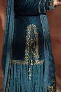 IZNIK | Raagni Velvet Formals | IV-64 Embroidered Velvet - House Of Hania