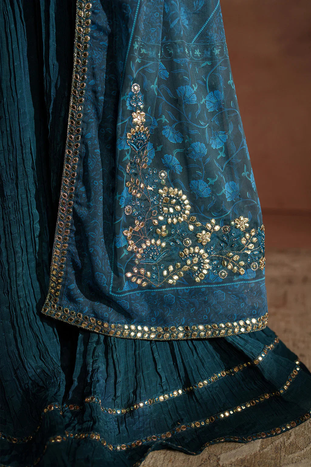 IZNIK | Raagni Velvet Formals | IV-64 Embroidered Velvet - House Of Hania