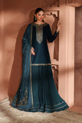 IZNIK | Raagni Velvet Formals | IV-64 Embroidered Velvet - House Of Hania