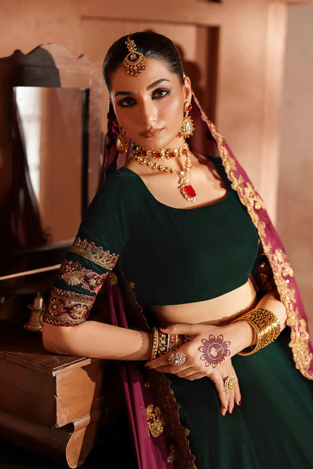 IZNIK | Raagni Velvet Formals | IV-65 Embroidered Velvet - House Of Hania
