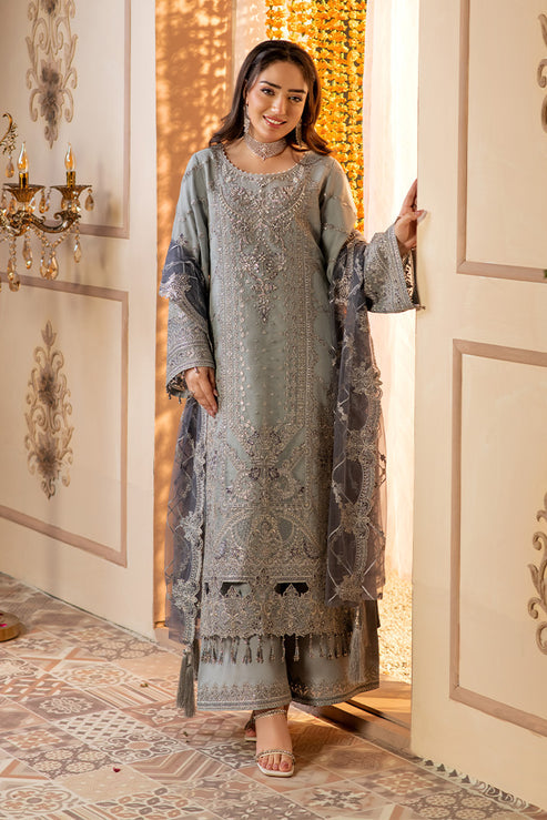 Imrozia Premium | Baad e Saba Formals | I-250 Rehbar - House Of Hania