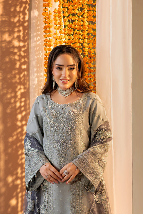 Imrozia Premium | Baad e Saba Formals | I-250 Rehbar - House Of Hania