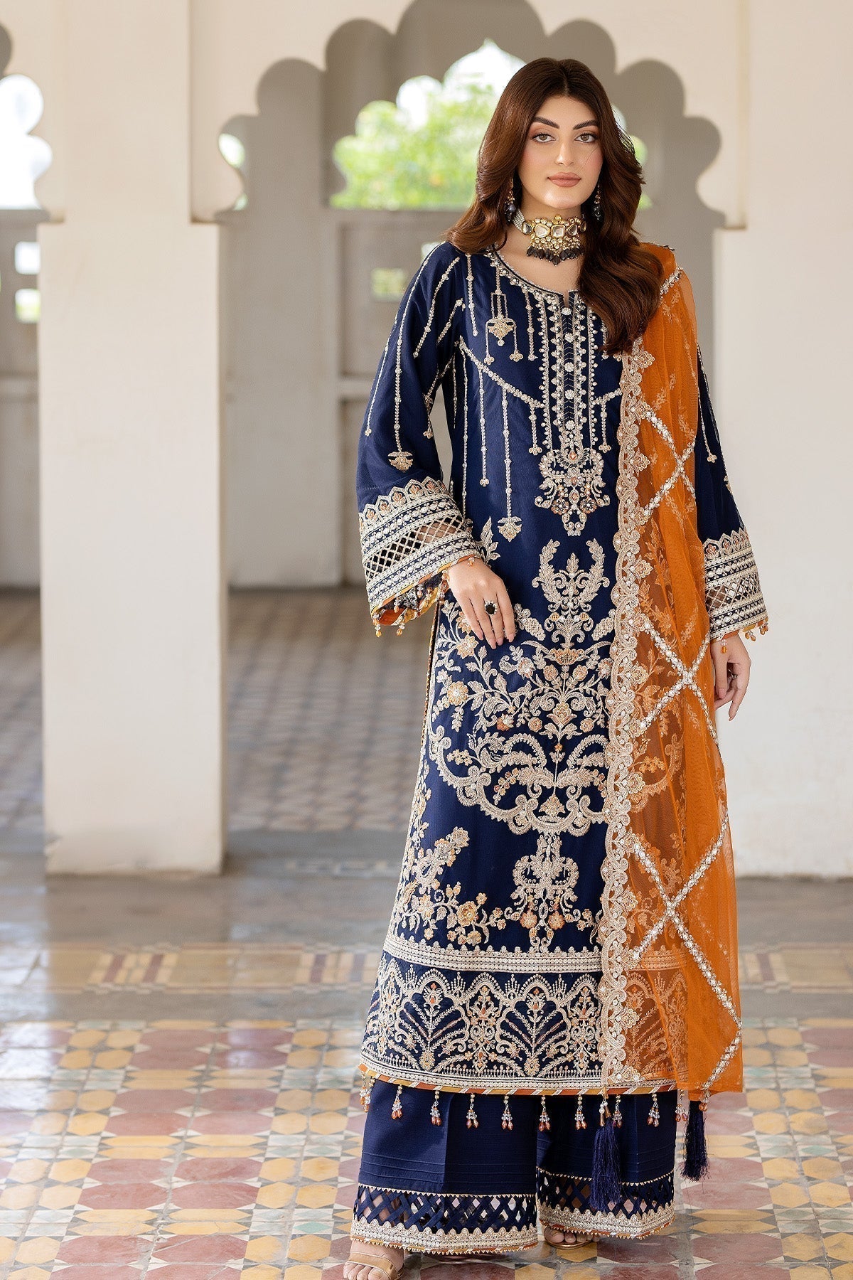 Imrozia Premium | Baad e Saba Formals | IP-51 Noor - House Of Hania