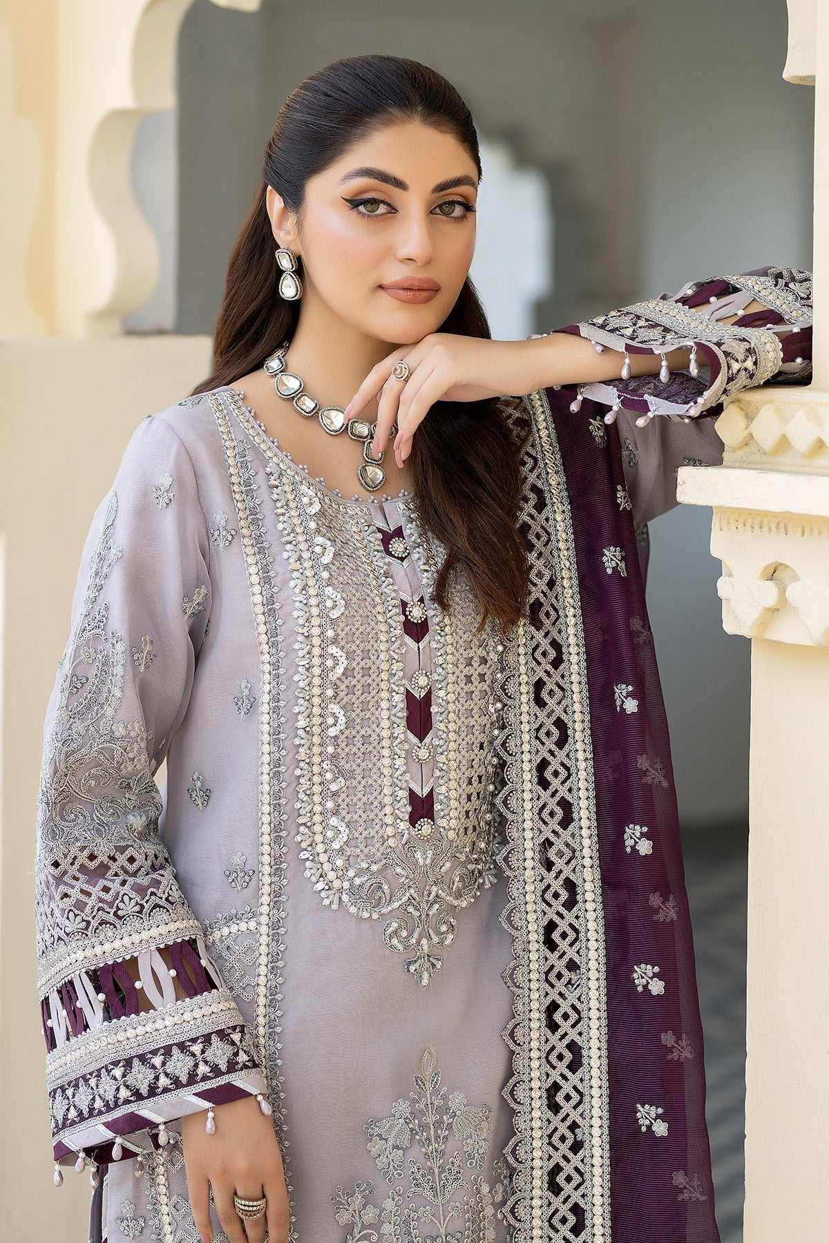 Imrozia Premium | Baad e Saba Formals | IP-55 Ada - House Of Hania