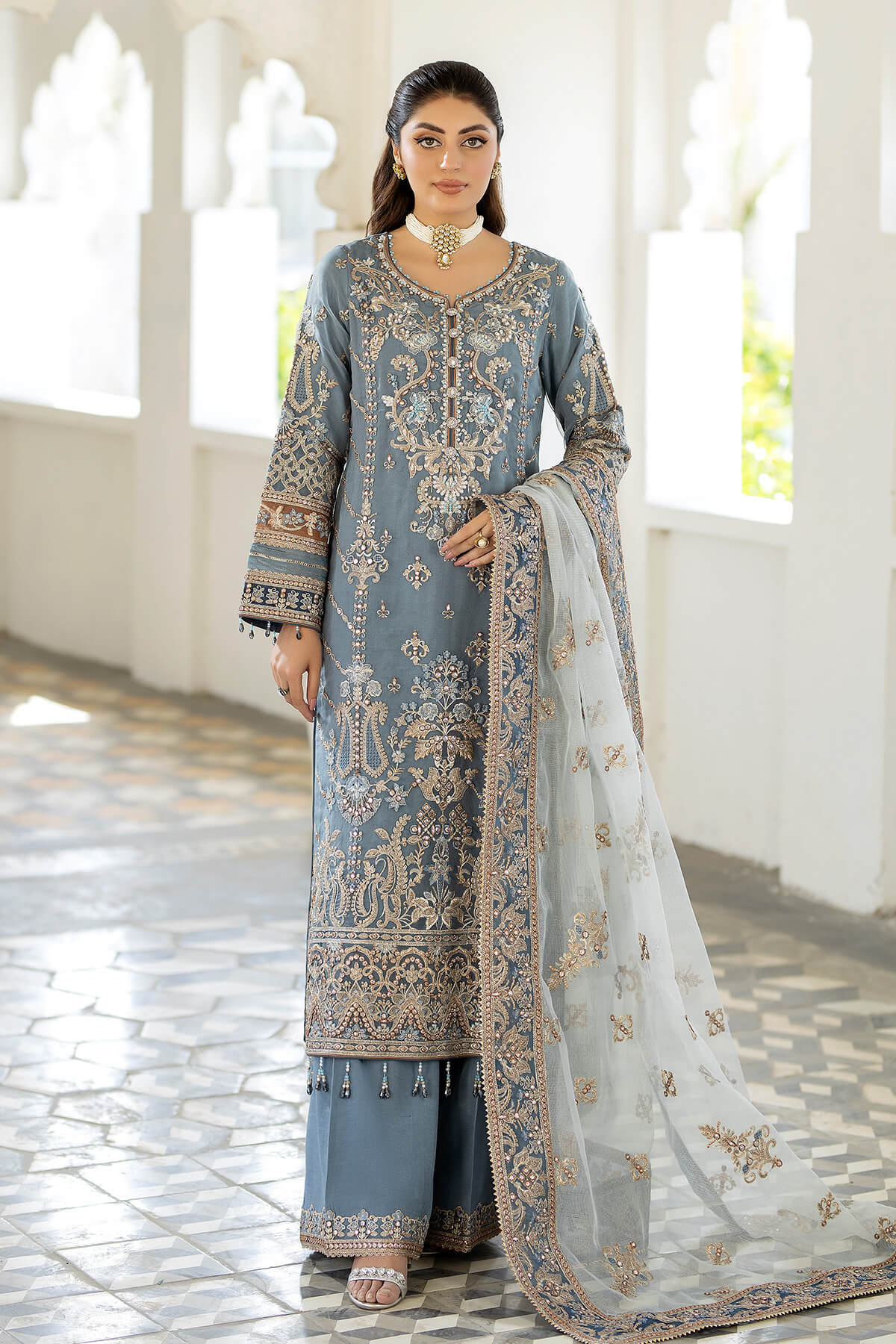 Imrozia Premium | Baad e Saba Formals | IP-57 Khushboo - House Of Hania