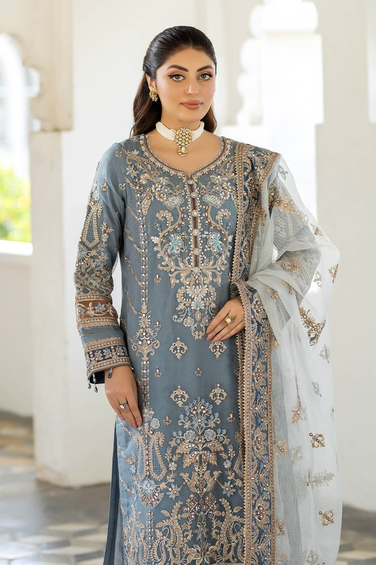Imrozia Premium | Baad e Saba Formals | IP-57 Khushboo - House Of Hania