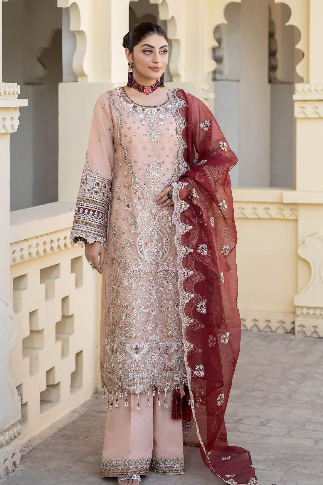 Imrozia Premium | Baad e Saba Formals | IP-58 Haseen - House Of Hania