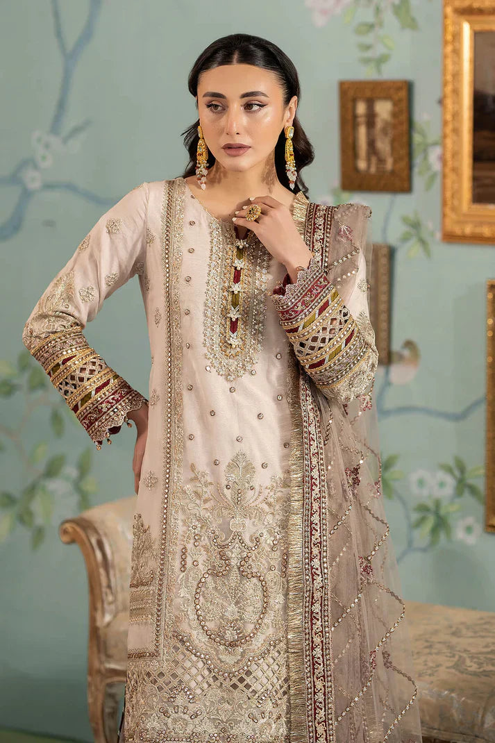 Imrozia Premium | Baad e Saba Pret Luxury Eid Collection | I.P-39 Jalwa - House Of Hania