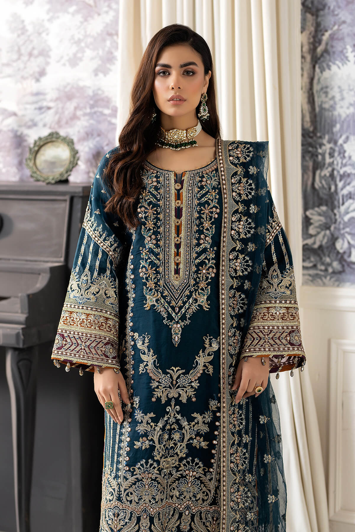 Imrozia Premium | Baad e Saba Pret Luxury Eid Collection | I.P-40 Saher - House Of Hania