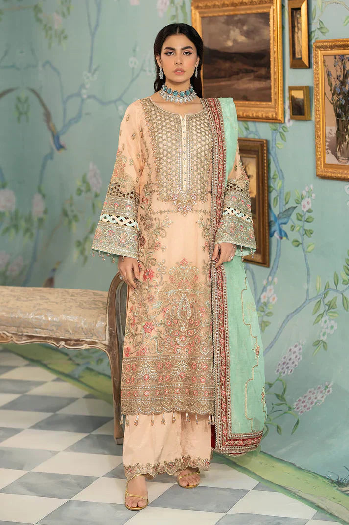Imrozia Premium | Baad e Saba Pret Luxury Eid Collection | I.P-44 Zephyr - House Of Hania
