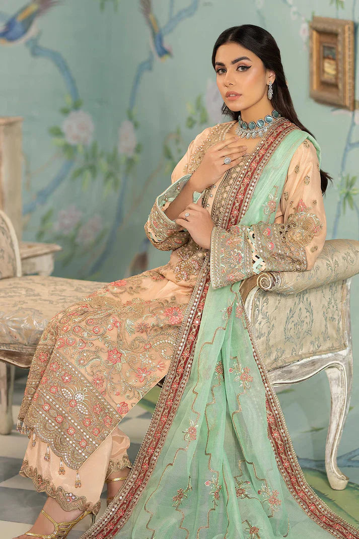 Imrozia Premium | Baad e Saba Pret Luxury Eid Collection | I.P-44 Zephyr - House Of Hania