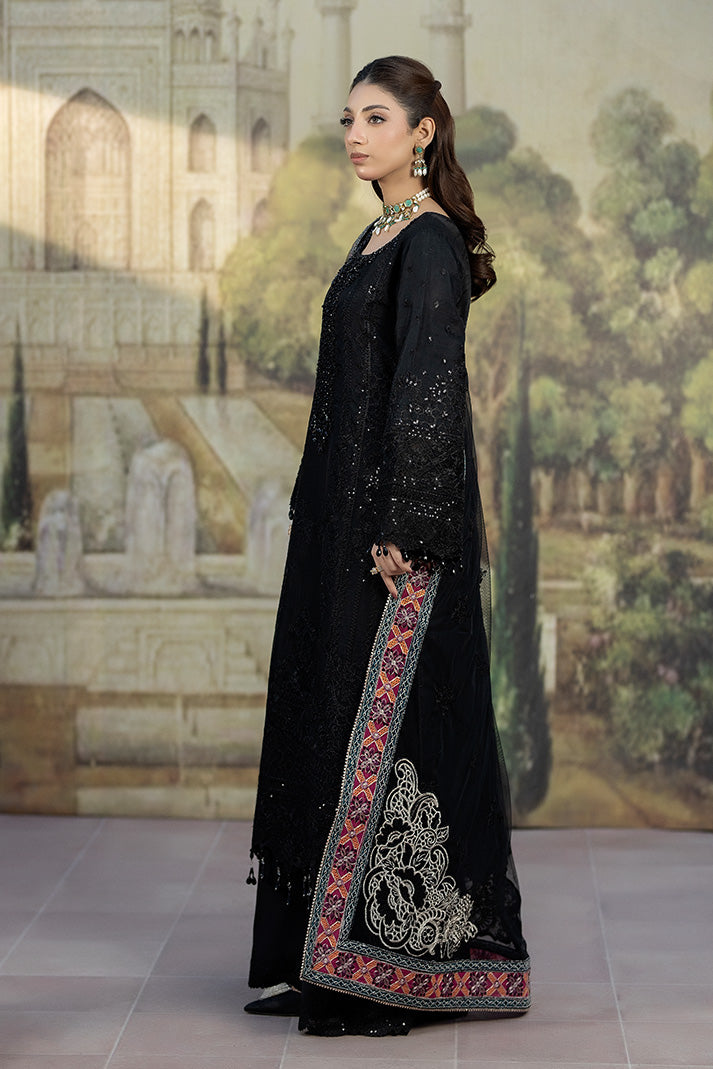 Imrozia Premium | Baad-e-Saba Vol-03 | I-266 Siyah-e-Saba - House Of Hania