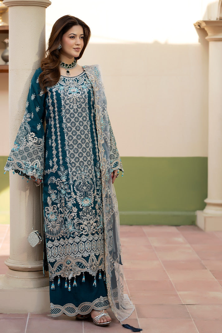 Imrozia Premium | Baad-e-Saba Vol-03 | I-267 Zarqash - House Of Hania