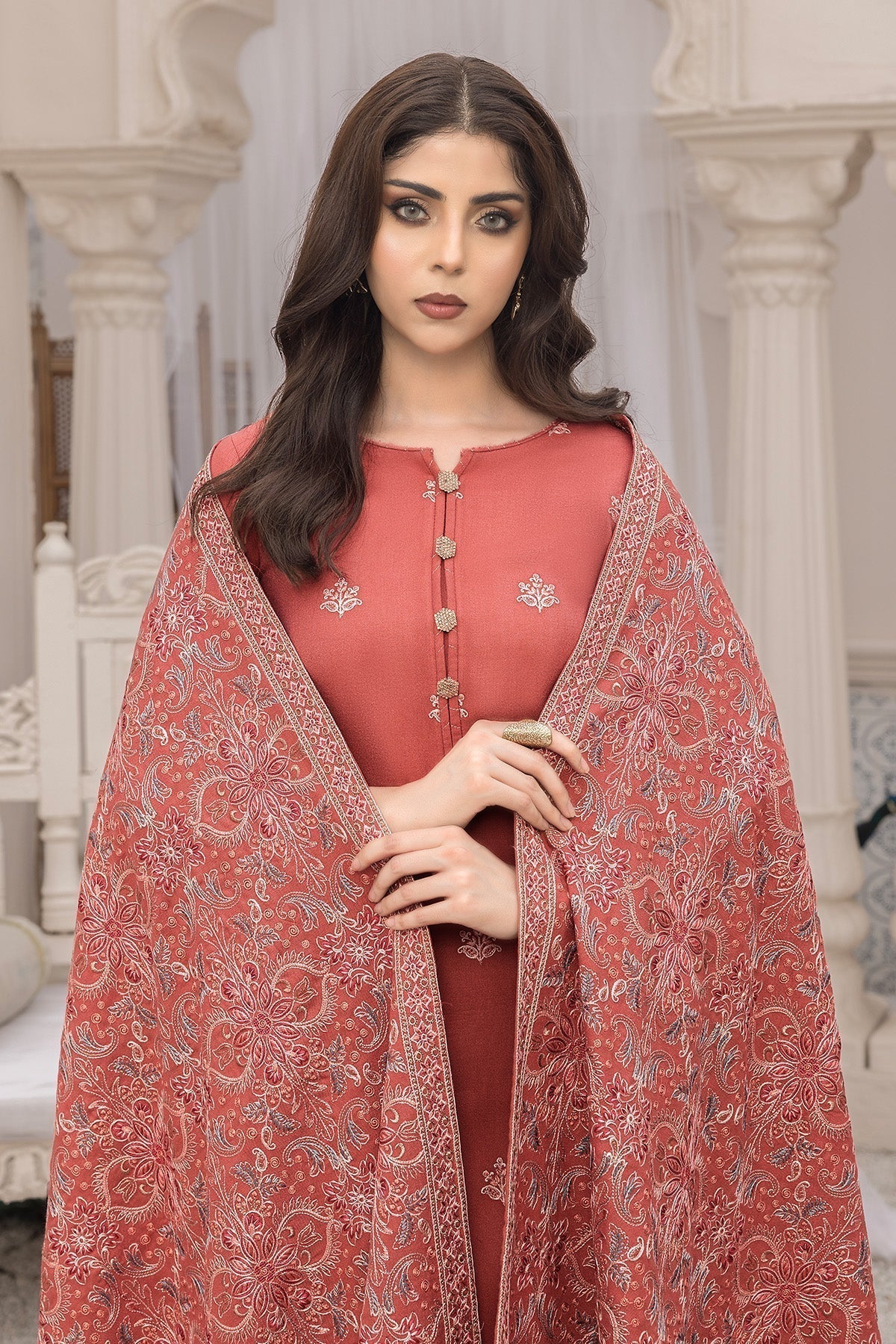 Imrozia Premium | Bella Winter Pret | I.P-86 Fleur - House Of Hania