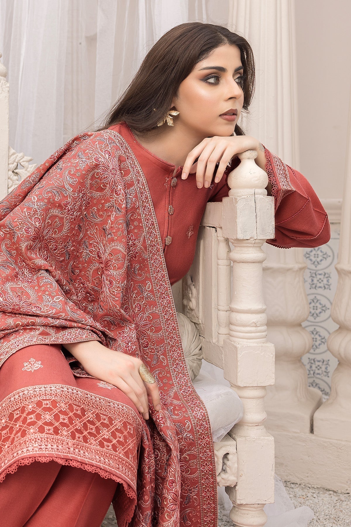 Imrozia Premium | Bella Winter Pret | I.P-86 Fleur - House Of Hania