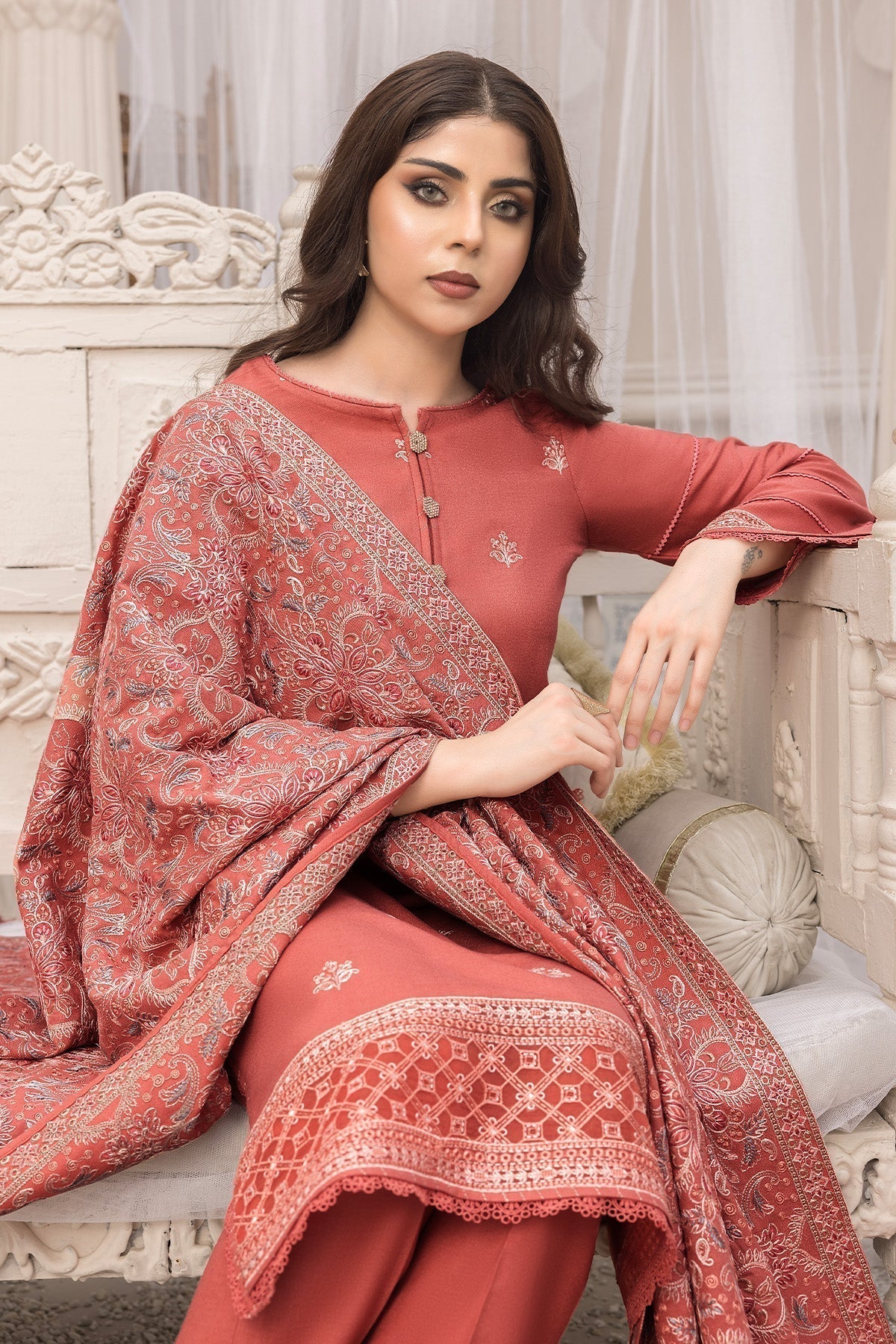 Imrozia Premium | Bella Winter Pret | I.P-86 Fleur - House Of Hania