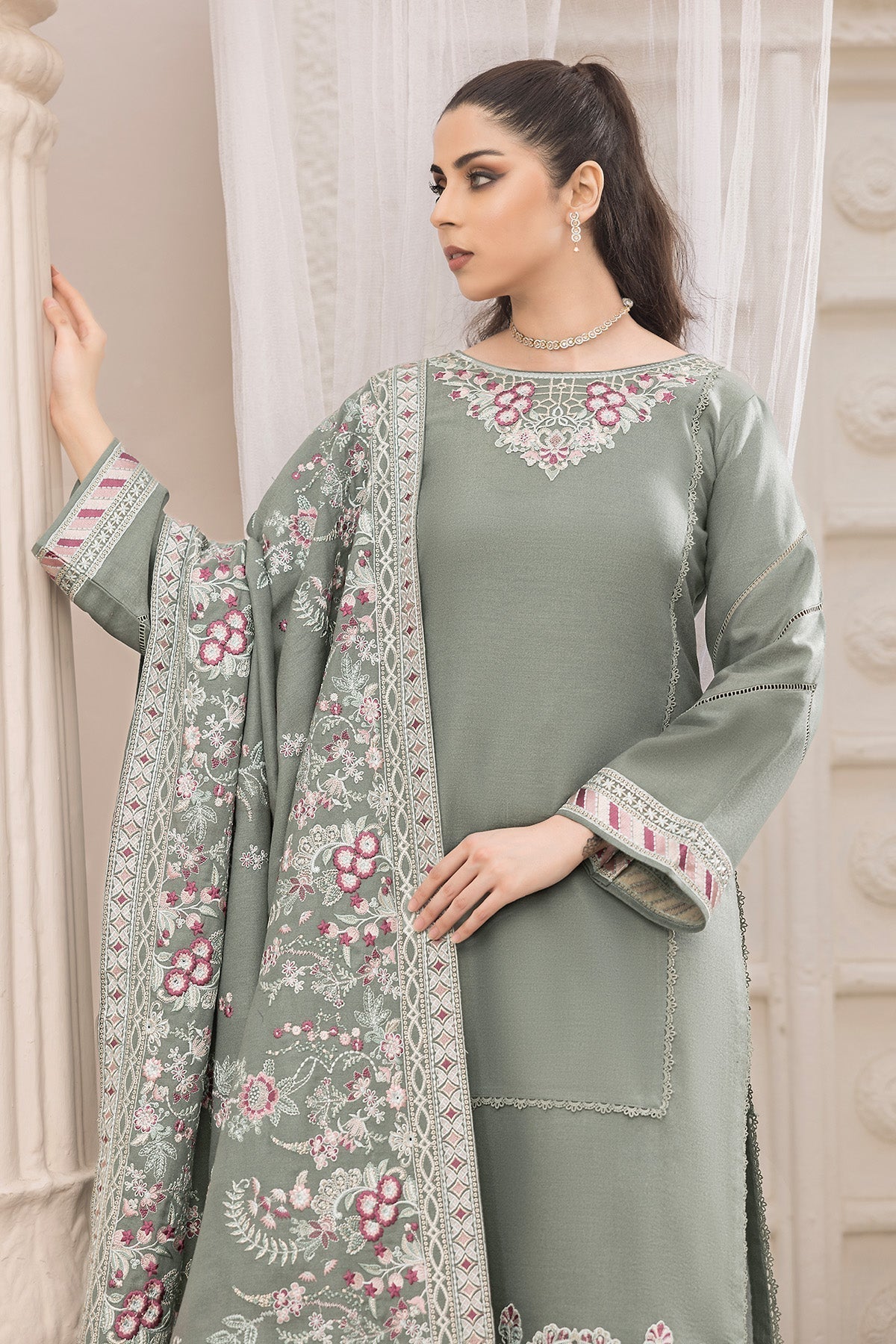 Imrozia Premium | Bella Winter Pret | I.P-90 Reve - House Of Hania