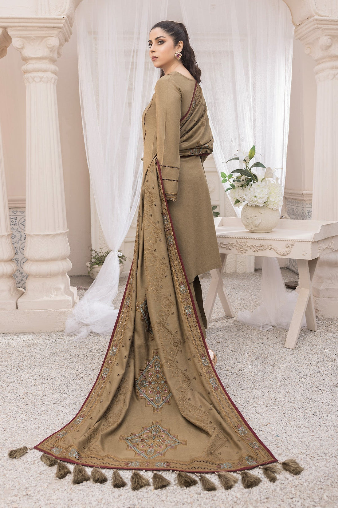 Imrozia Premium | Bella Winter Pret | I.P-91 Coeur - House Of Hania