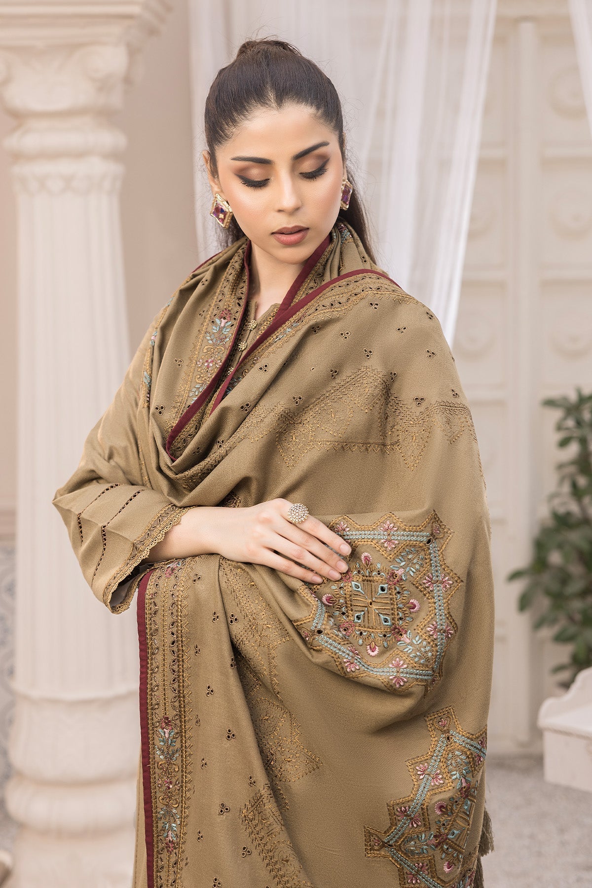 Imrozia Premium | Bella Winter Pret | I.P-91 Coeur - House Of Hania