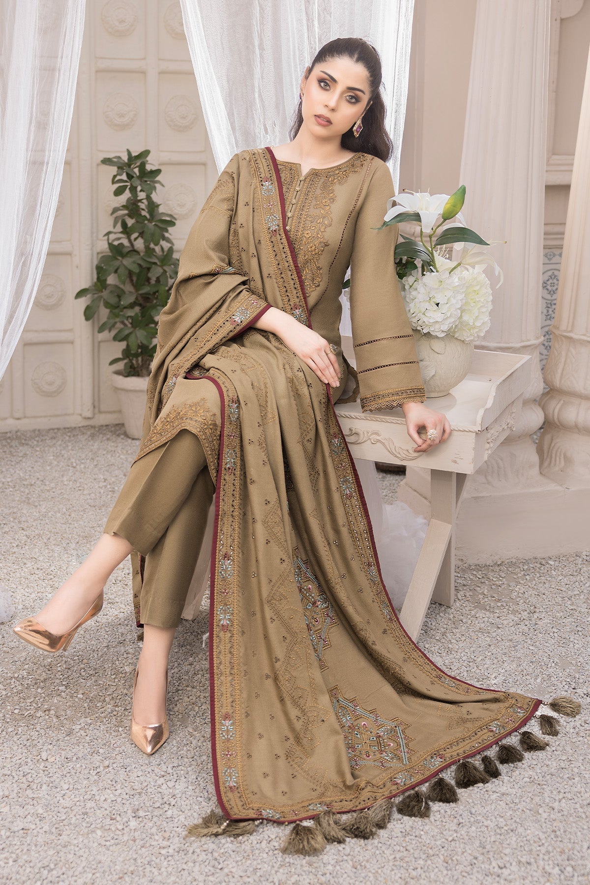 Imrozia Premium | Bella Winter Pret | I.P-91 Coeur - House Of Hania
