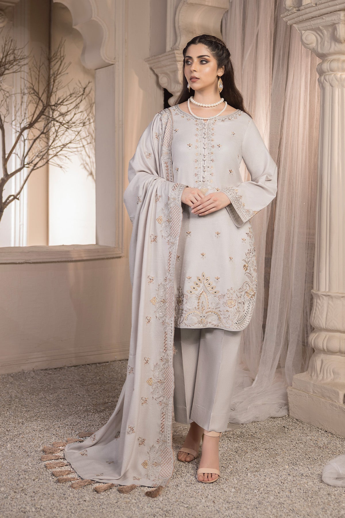 Imrozia Premium | Bella Winter Pret | I.P-93 Lumiere - House Of Hania