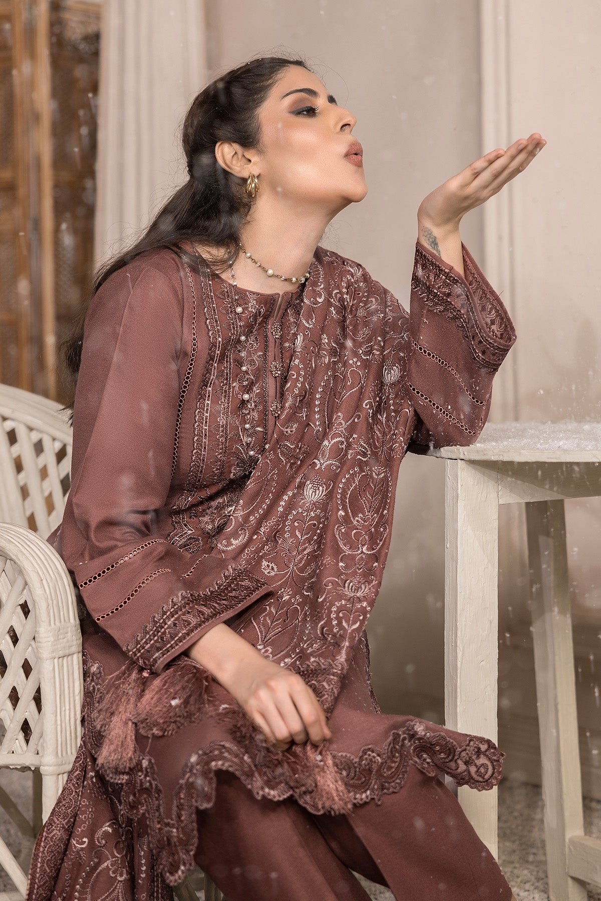 Imrozia Premium | Bella Winter Pret | I.P-95 Mirage - House Of Hania