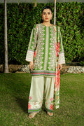 Imrozia Premium | Dahlia Lawn | SL-122 Olive Jardin - House Of Hania