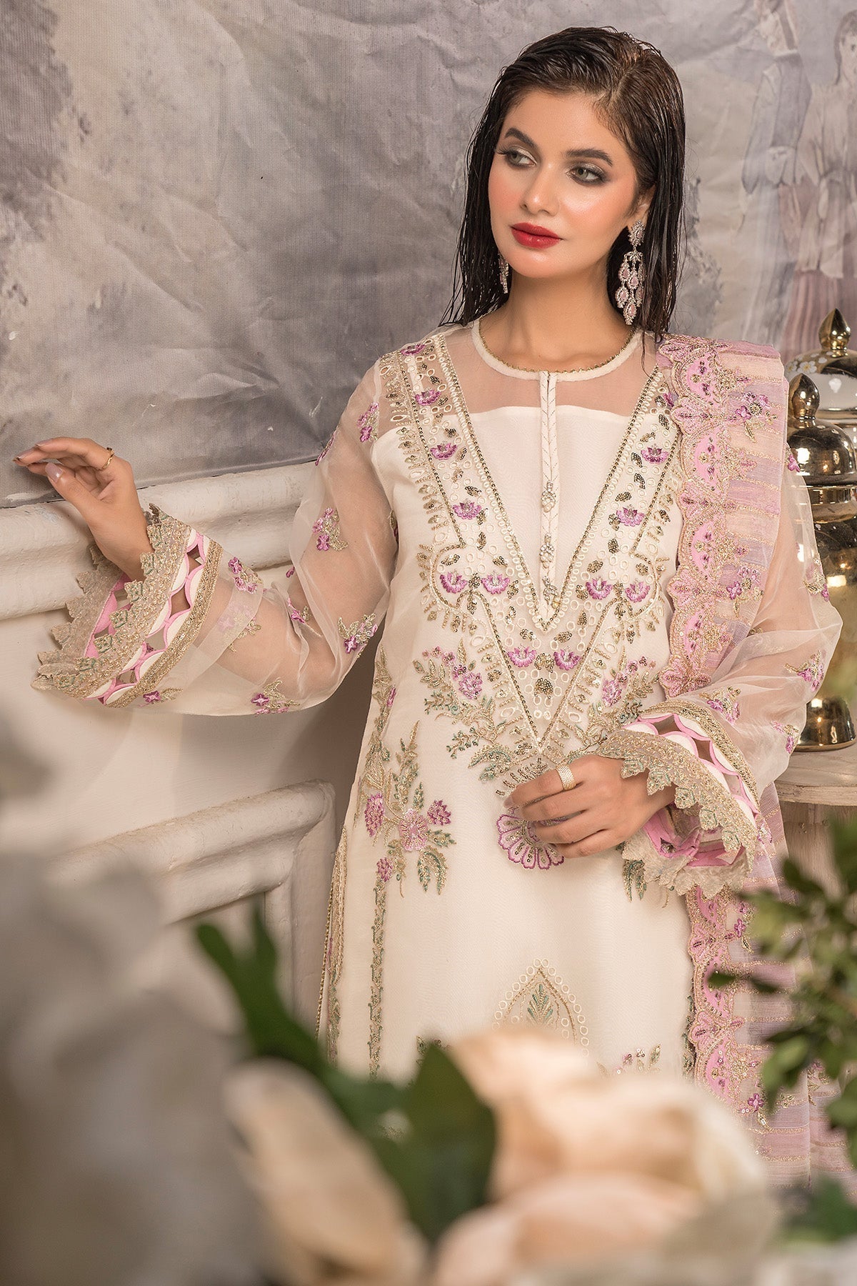 Imrozia Premium | Dilkash Formals | IP-108 Saanjh - House Of Hania