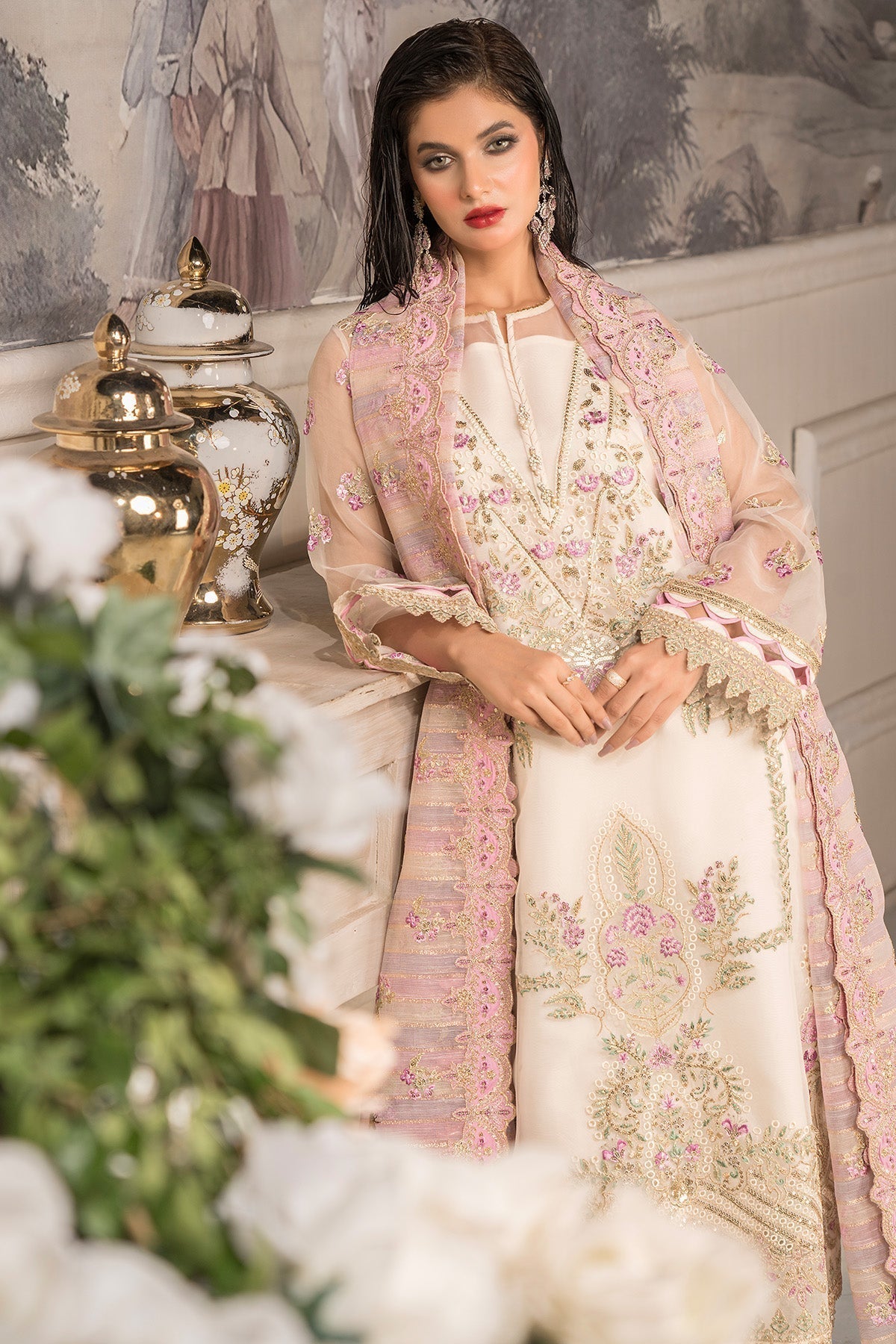 Imrozia Premium | Dilkash Formals | IP-108 Saanjh - House Of Hania