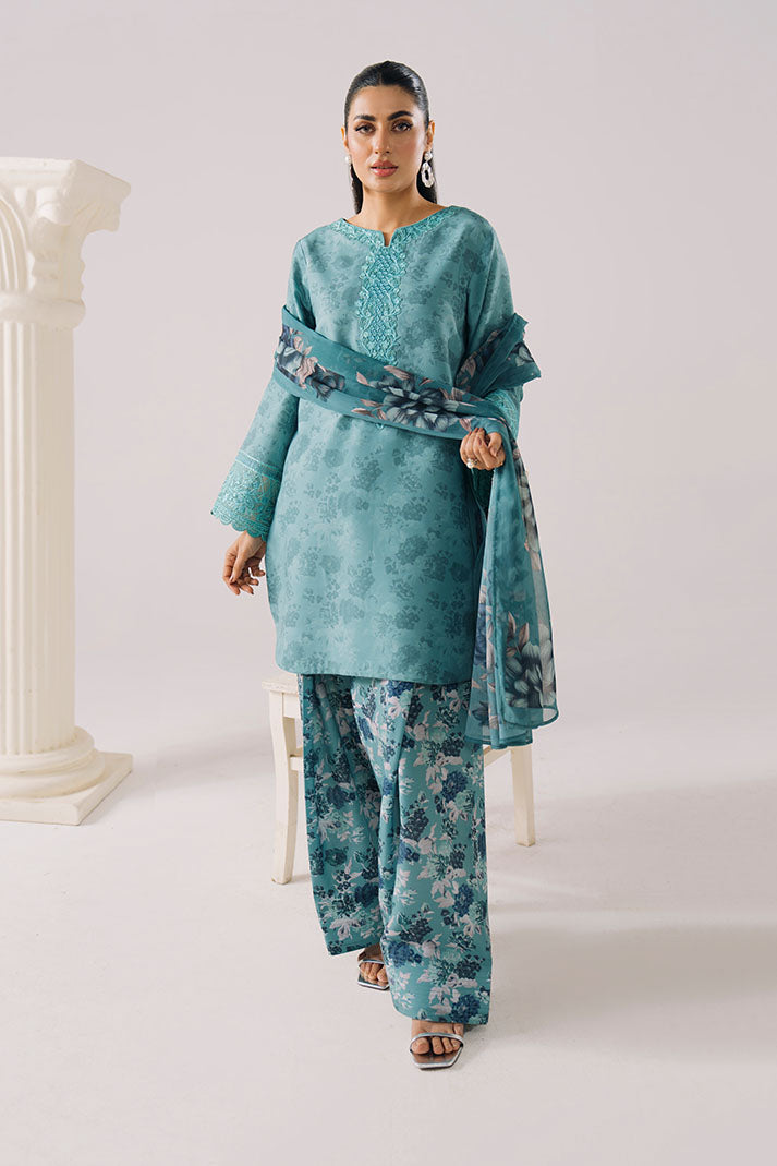 Imrozia Premium | Floral Atelier Lawn | IPL-11 Rosette Charm - House Of Hania