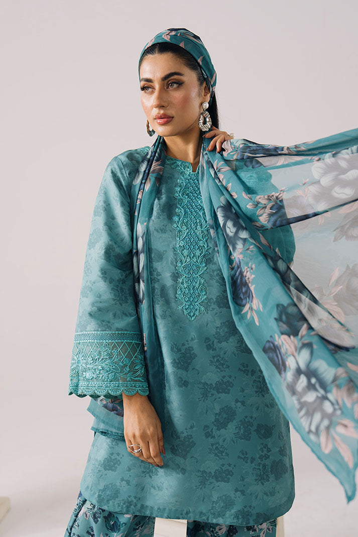 Imrozia Premium | Floral Atelier Lawn | IPL-11 Rosette Charm - House Of Hania