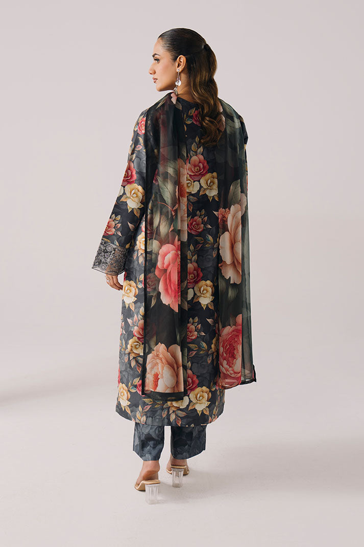 Imrozia Premium | Floral Atelier Lawn | IPL-14 Floral Canvas - House Of Hania