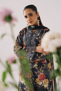 Imrozia Premium | Floral Atelier Lawn | IPL-14 Floral Canvas - House Of Hania