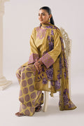 Imrozia Premium | Floral Atelier Lawn | IPL-15 Ethereal Bloom - House Of Hania
